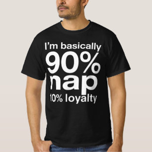 Camiseta Design de Humor Sarcástico do Cão Preguiçoso Diver