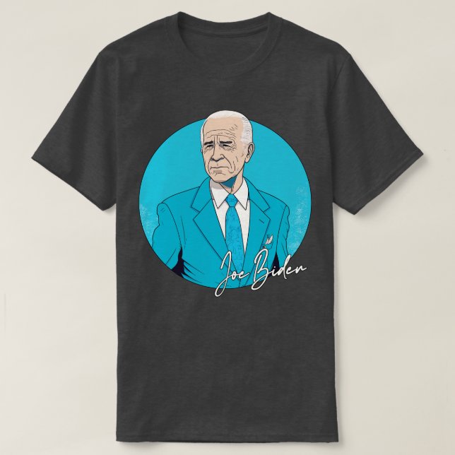 Camiseta Design de Ilustração de Estilo de Retro Joe (Frente do Design)