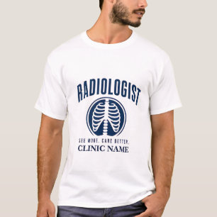 Camiseta Design de Imagem Médica de Radiologista