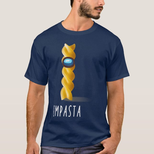 Camiseta Design de Impasta retrô (Frente)