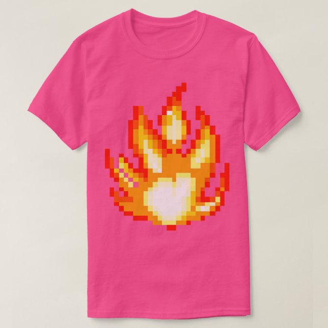 Camiseta Design de incêndio (Frente do Design)