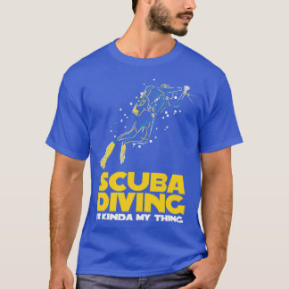 Camiseta Design de instrutor de driver Scuba