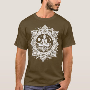 Camiseta design de ioga