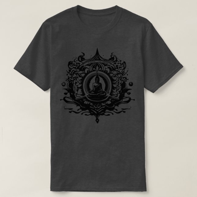 Camiseta design de ioga 4 (Frente do Design)