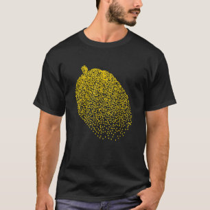 Camiseta Design de Jaca Fresca para Mulheres e Homens Veget