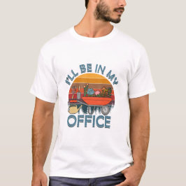Camiseta Design de jardinagem engraçado que estarei no meu