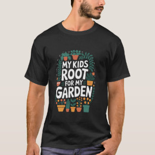 Camiseta Design de Jardinagem Para Amante de Plantas Jardin