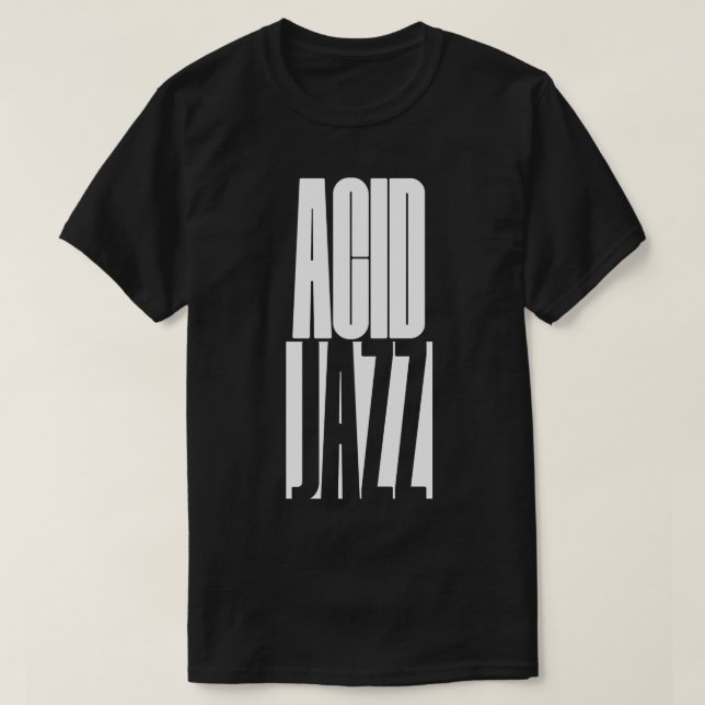Camiseta design de jazz ácido (Frente do Design)