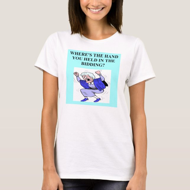 Camiseta design de jogo de bridge (Frente)