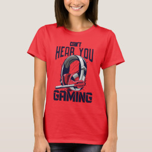 Camiseta Design de jogos com fone de ouvido