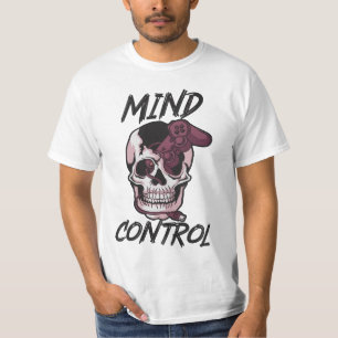 Camiseta Design de jogos de controle da mente