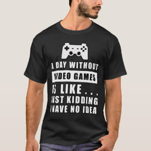 Camiseta Design de Jogos Divertido