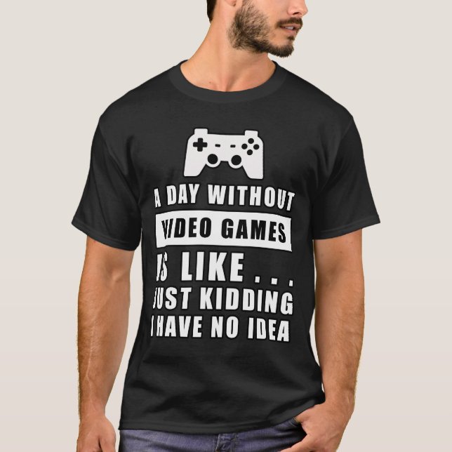 Camiseta Design de Jogos Divertido (Frente)