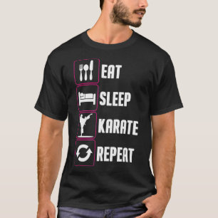 Camiseta Design De Karate Engraçado Para Homens Mulheres Co