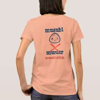 Camiseta Design de Kawaii do assassinato de Musubi