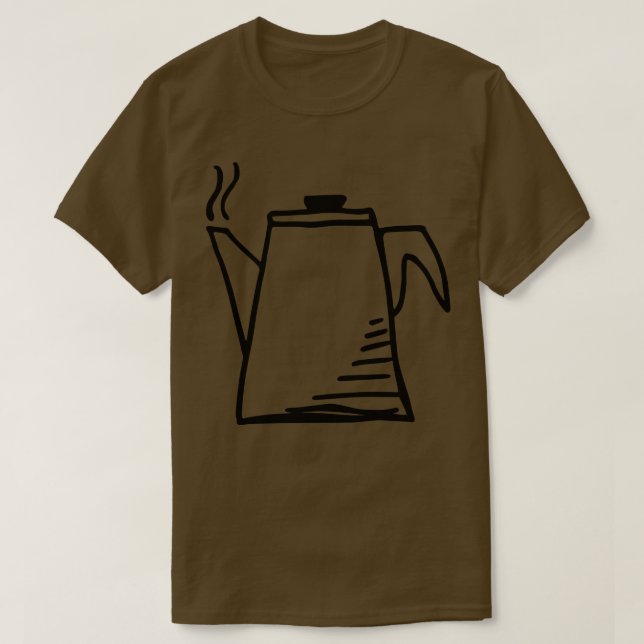 Camiseta Design de Kettle Retro (Frente do Design)