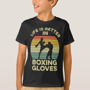 Camiseta Design de Kickboxing para um Lutador de Muay Thai