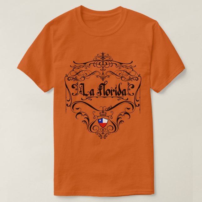 Camiseta Design de La Florida Vintage (Frente do Design)