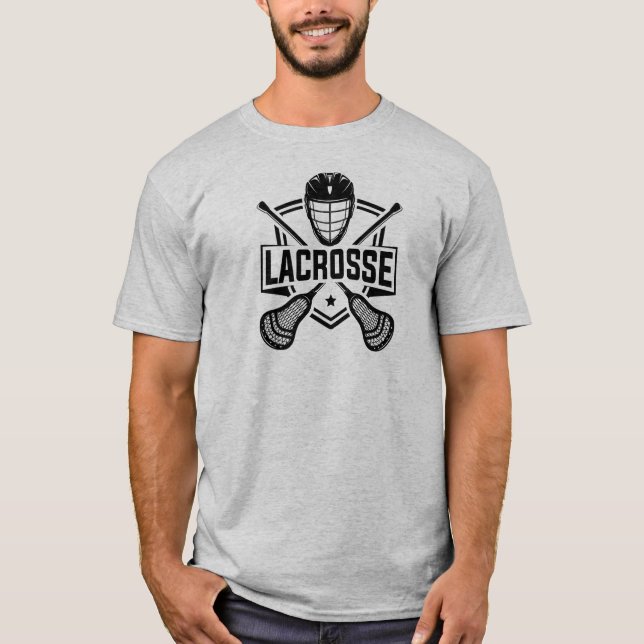 Camiseta Design de Lacrosse  (Frente)