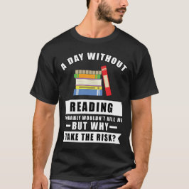 Camiseta Design de Leitura Divertido