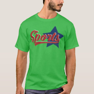 Camiseta design de letreiros de vintage esportivo