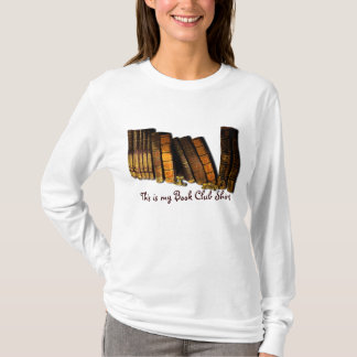 Camiseta Design de Livro Antigo do Grupo de Leitura do Livr
