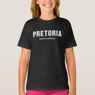 Camiseta design de logotipo da cidade de Pretória África do
