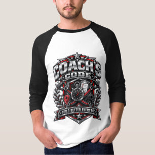 Camiseta Design de logotipo de emblema de condicionamento f