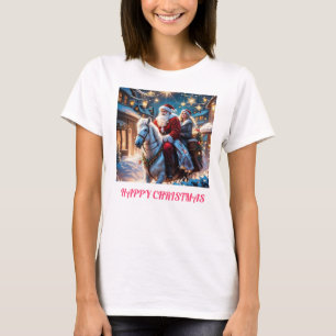 Camiseta Design de logotipo de natal Merry para t-shirts