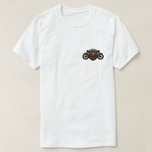 Camiseta Design de logotipo do Clube de Motociclismo Person