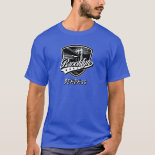 Camiseta Design de logotipo elegante do Brooklyn Swoosh