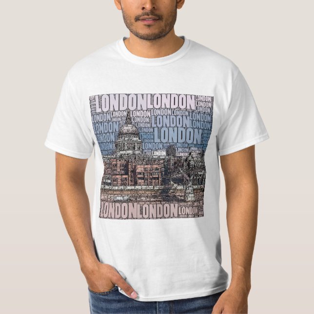 Camiseta Design de Londres (Frente)