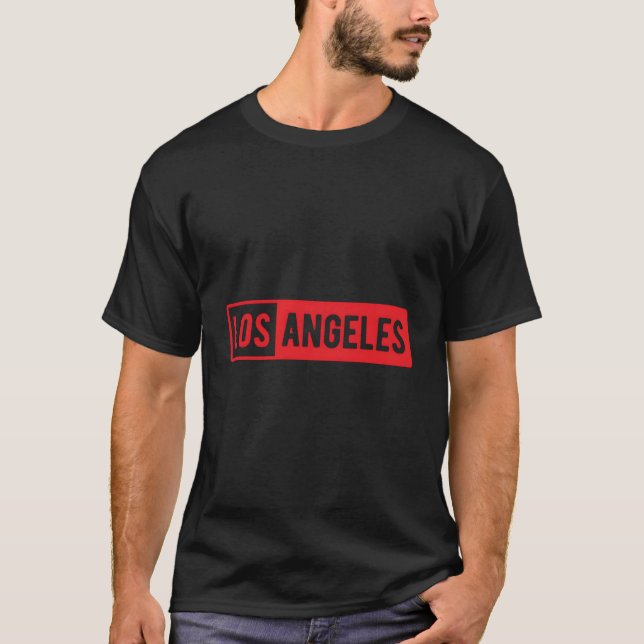 Camiseta Design de Los Angeles La California (Frente)