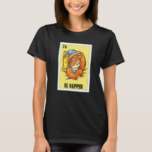 Camiseta Design de Loteria Dormindo Loteria Mexicana El Nap