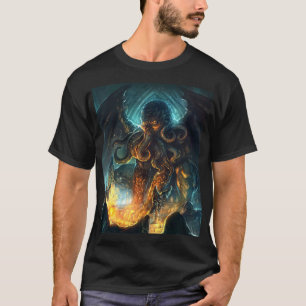 Camiseta design de Lovecraft