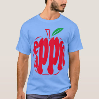 Camiseta design de maçã