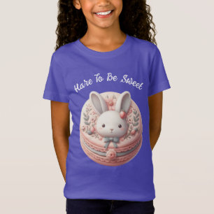 Camiseta Design de Macaron de Lebre Personalizado para Ser