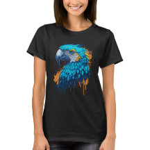 Design de Macaw com garra azul