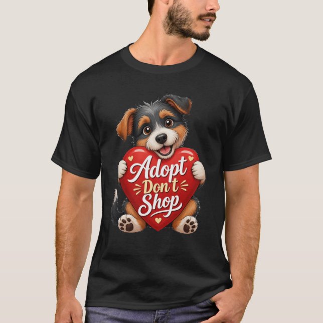 Camiseta Design de Mãe de Beagle para Amantes de Cachorros  (Frente)