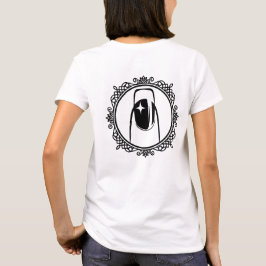 Camiseta Design de manicurista é uma bela arte