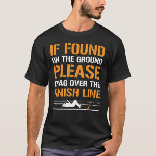 Camiseta Design De Maratona Para Corredores E Jogadores