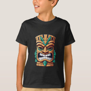 Camiseta Design de máscara tribal