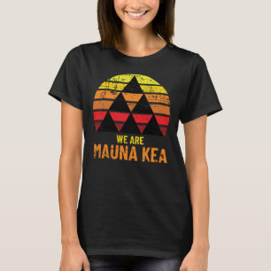 Camiseta design de Mauna Kea para o orgulho havaiano