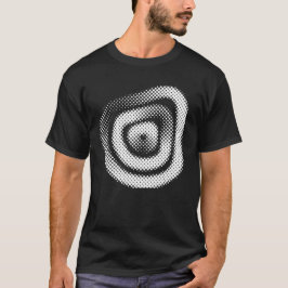 Camiseta design de meio-tom de plasma