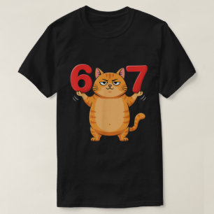 Camiseta Design de Meme de Gato Fofo 67