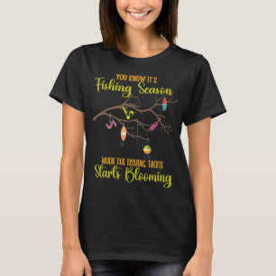 Camiseta Design de Meme de Pesca Engraçado: Peixe Dizendo M