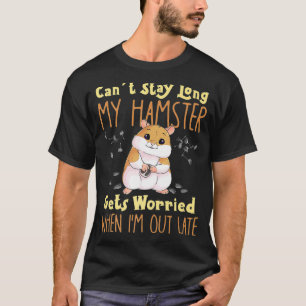 Camiseta Design de Memória de Hamster Para Proprietários 