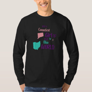 Camiseta Design de menina orgulhosa só uma garota de Connti