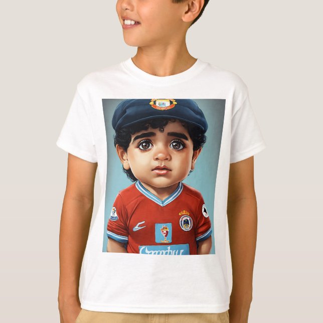 Camiseta Design de Menino (Frente)