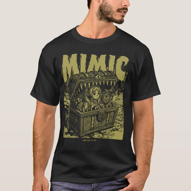 Camiseta Design de Metal Mimético (Frente)